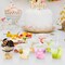300 Packs 9 oz Clear Plastic Cups with Flat Lids, Disposable Cups with Lids, Reusable Plastic Dessert Cups for Ice Cream, Cake, Snacks, Fruit, Cold Drinks, Milkshake, Pudding, Salad